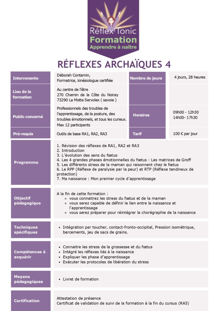 Reflexes archaiques 4