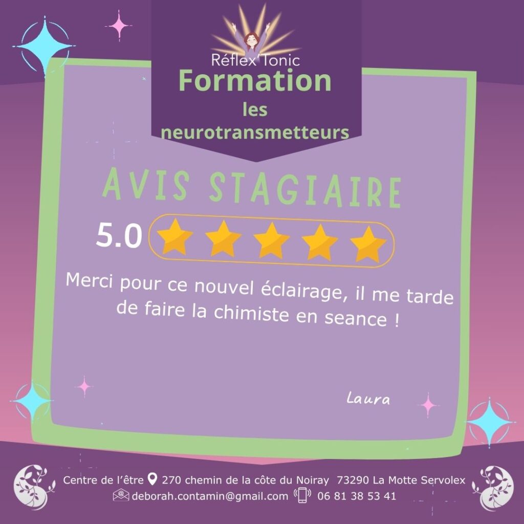 Avis Formation Neurotransmetteurs