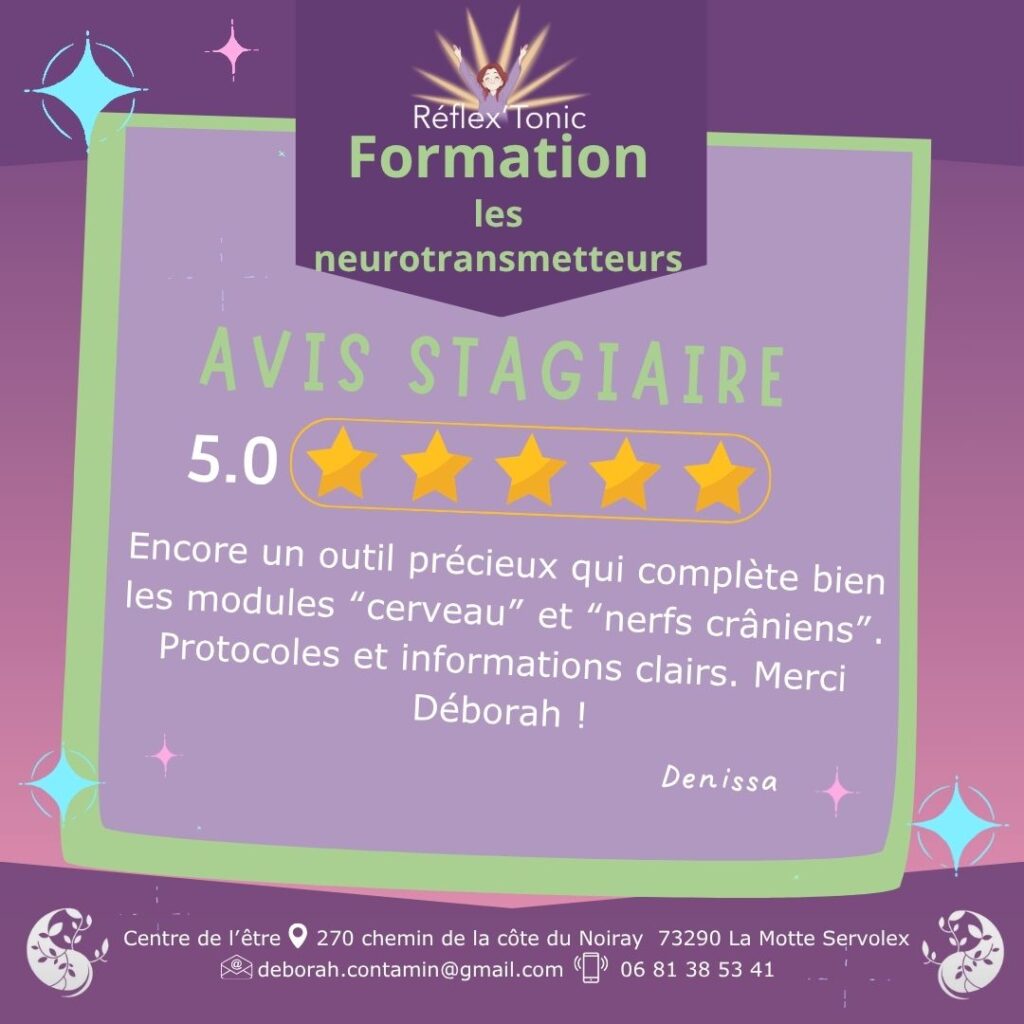 Avis Formation Neurotransmetteurs